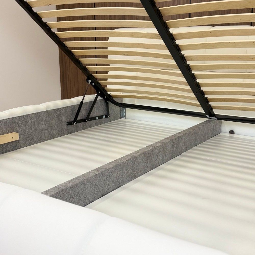 Postel Mellina 180x200 cm verze se zvedac&iacute;m mechanismem k.l. 4 Lounge white 01-717-Lounge-white foto