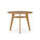 Stůl Moris Natural Oak Jasan 100 cm 26-29 foto